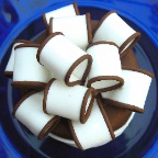 Chocolademouse met frambozen
