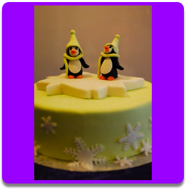Winter(sport) taart